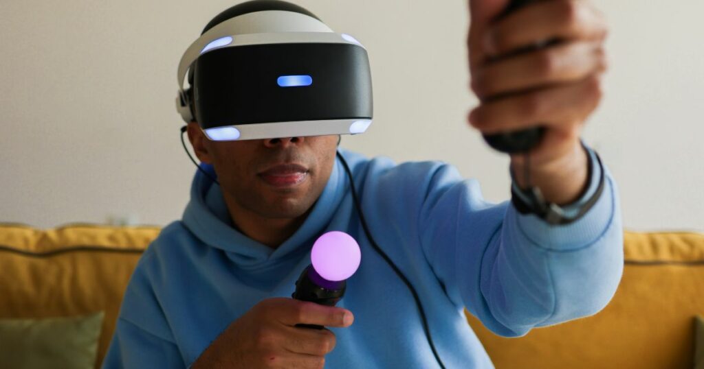 vídeos de óculos de realidade virtual